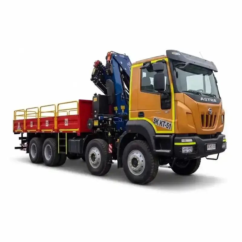 Arriendo de Camión Pluma 11 Ton. Astra modelo Grúa PM 50.5PX en SK Rental con cobertura nacional.